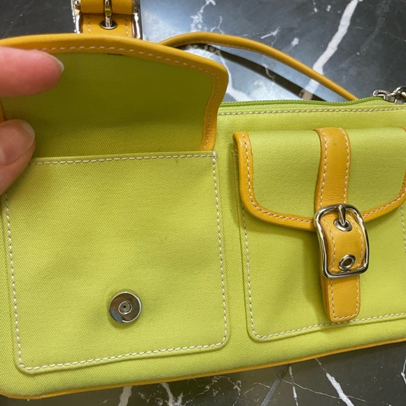 NWT Vintage Y2K Coach Fab Field Wristlet RARE - Picture 6 of 6